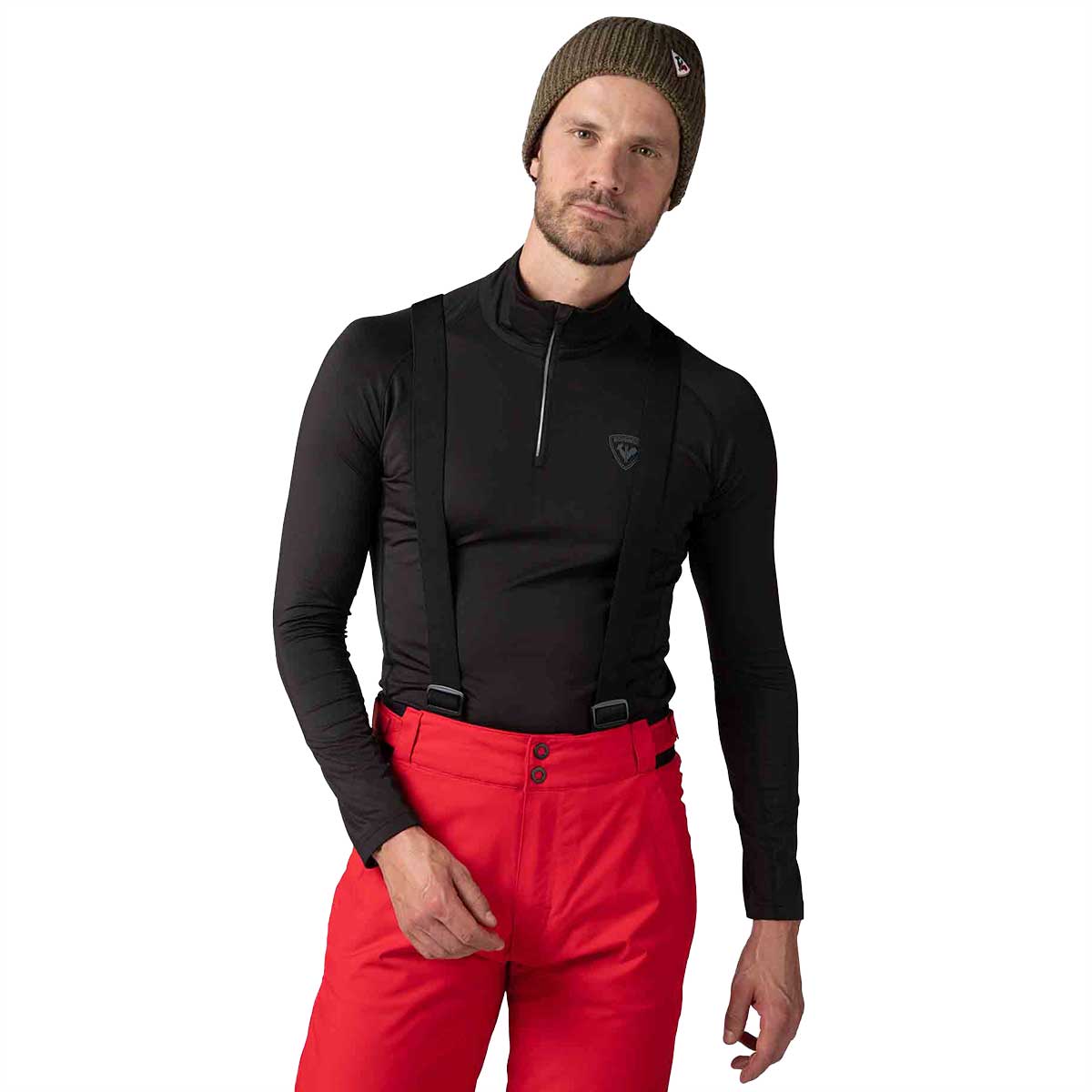 Rossignol Classique 1/2 Zip Top Men's in Black